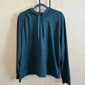 Quince Women’s Teal Athleisure Hoodie